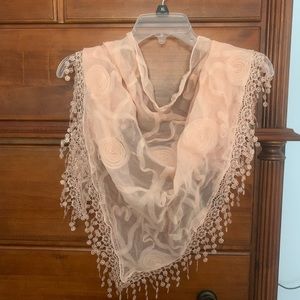 Womens 2 Chic Decorative Scarf